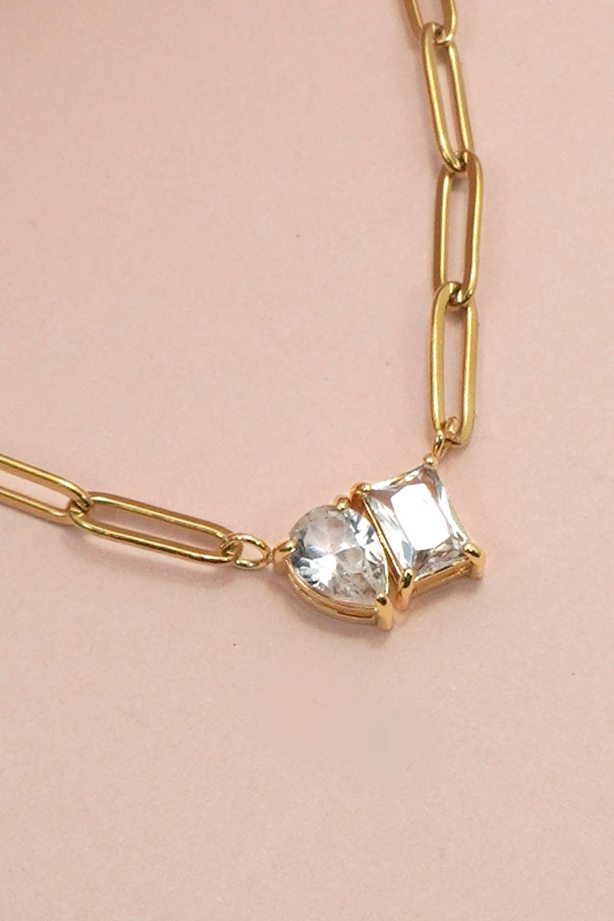 Gold Diamond Necklace