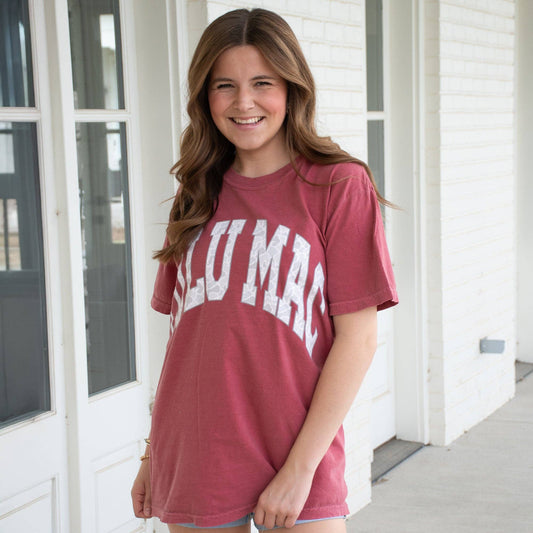 LULUMAC Camo Crimson TEE