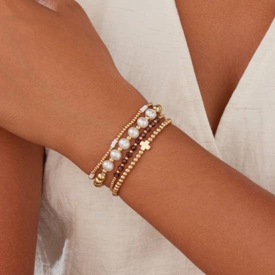 Gold Bracelet Stack