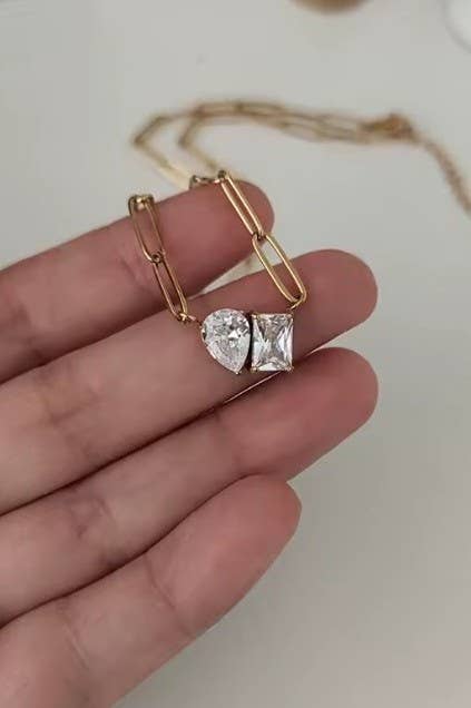 Gold Diamond Necklace