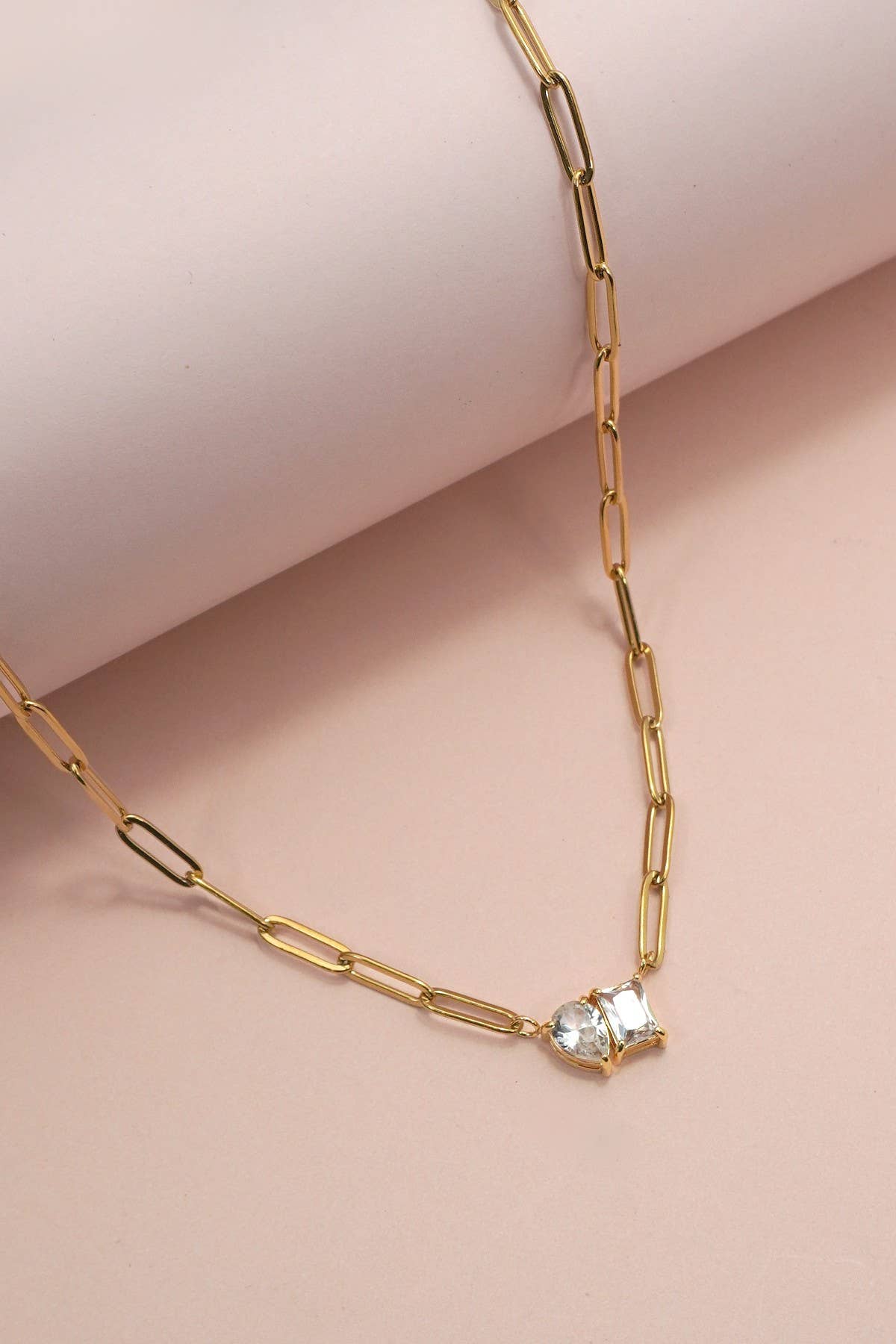 Gold Diamond Necklace