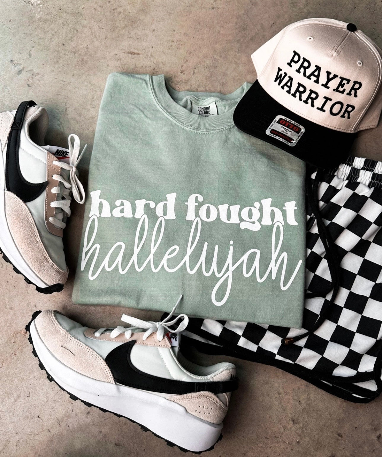 Hard Fought Hallelujah tee