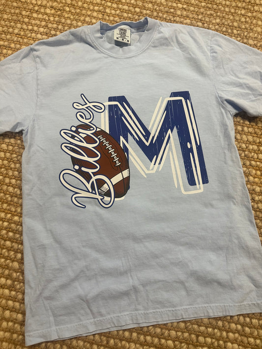 PREORDER: Billies Football Comfort Color Oversized Transfer