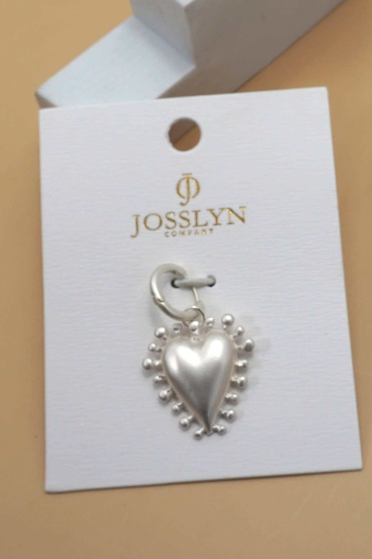Floral Heart Charms for Scarf Necklace-Mix & Match