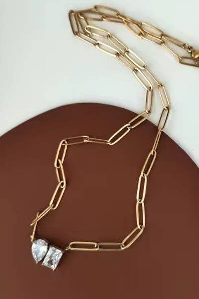Gold Diamond Necklace