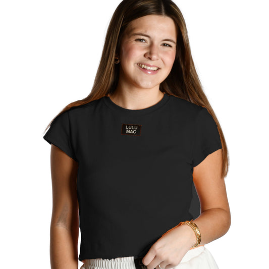 LULUMAC Babydoll Top Black