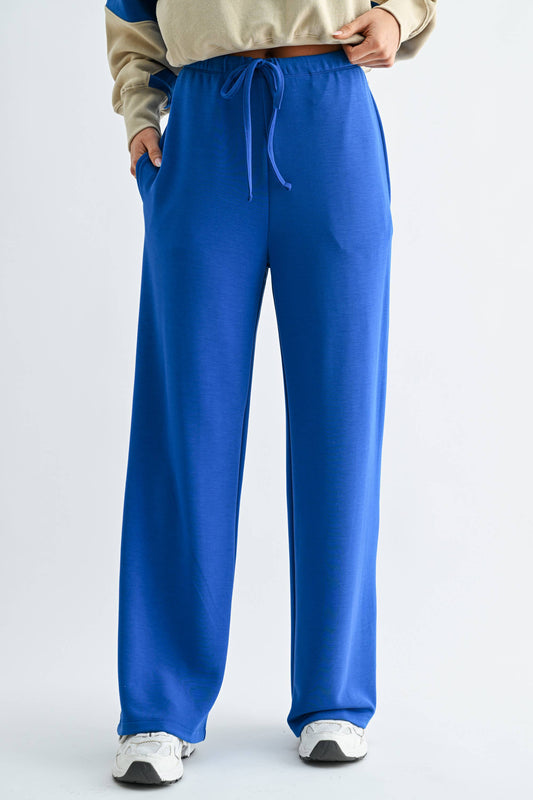Deep Indigo Laguna Wide-Leg Pant