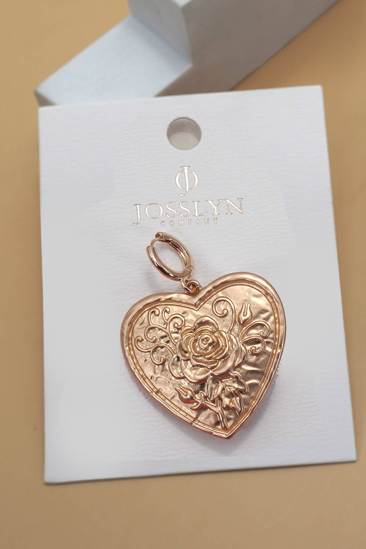 Floral Heart Charms for Scarf Necklace-Mix & Match