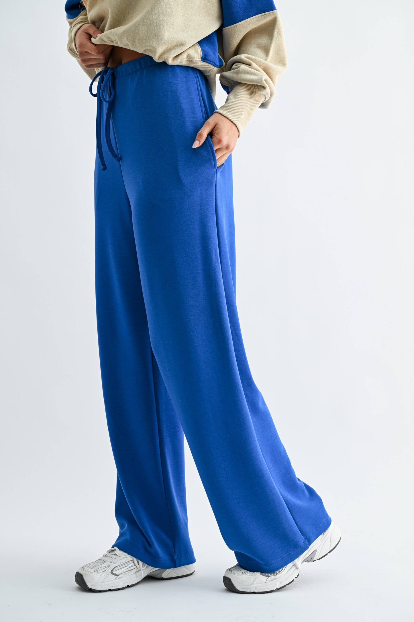 Deep Indigo Laguna Wide-Leg Pant